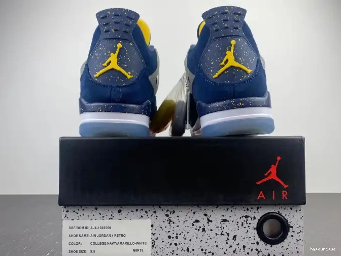 HYPE AJ4-1036660 Michigan (PE) Jordan Air Retro 4 0530